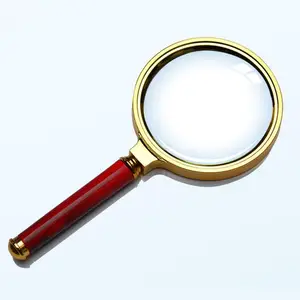 Lens Diameter 75mm 90mm 110mm Optical Hd Magnifying Glass Handheld Reading  Magnifier For Book Reading Loupe - Magnifiers - AliExpress