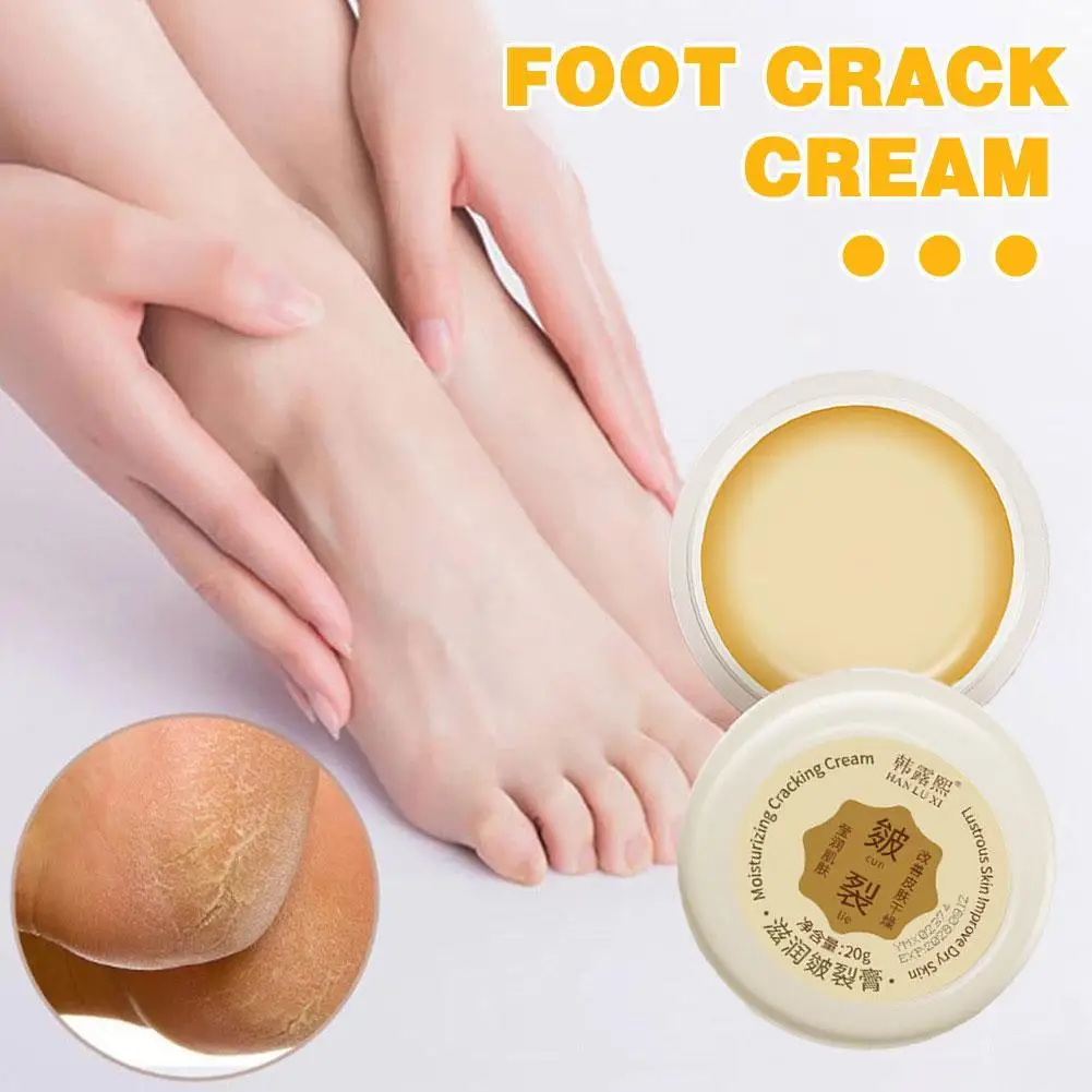 

Anti Drying Cracking Foot Cream Exfoliation Removal Dead Skin Repair Nourishing Sooth Soft Refreshing Hand Feet Skin Care 20g