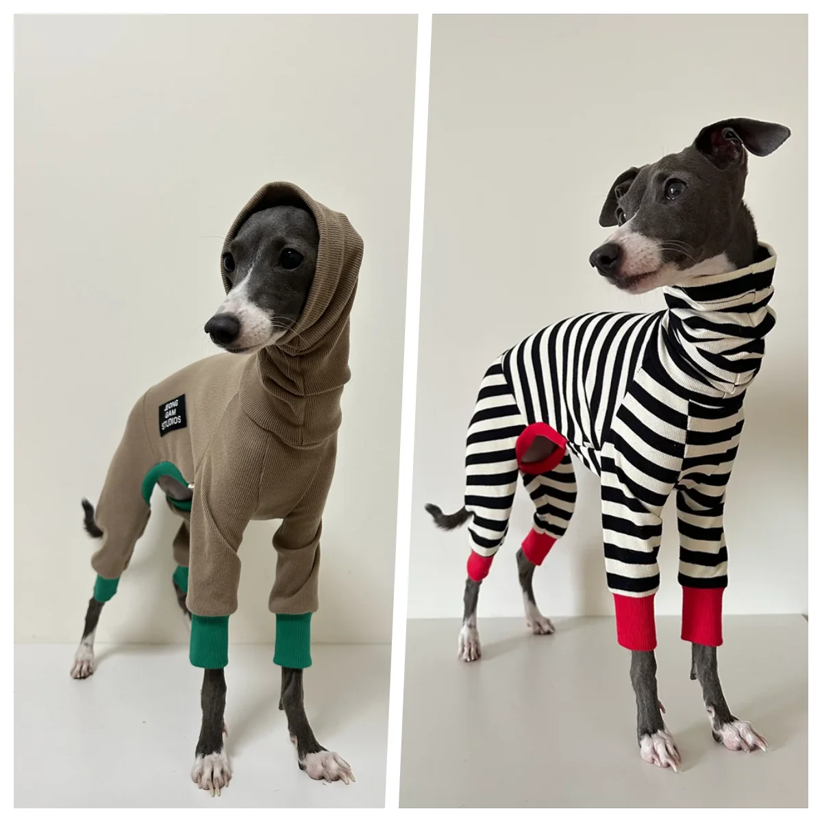 Одежда Greyhound зимний комбинезон с четырьмя ногами для итальянского Greyhound Coat Whippet зимняя куртка защита живота одежда для собак