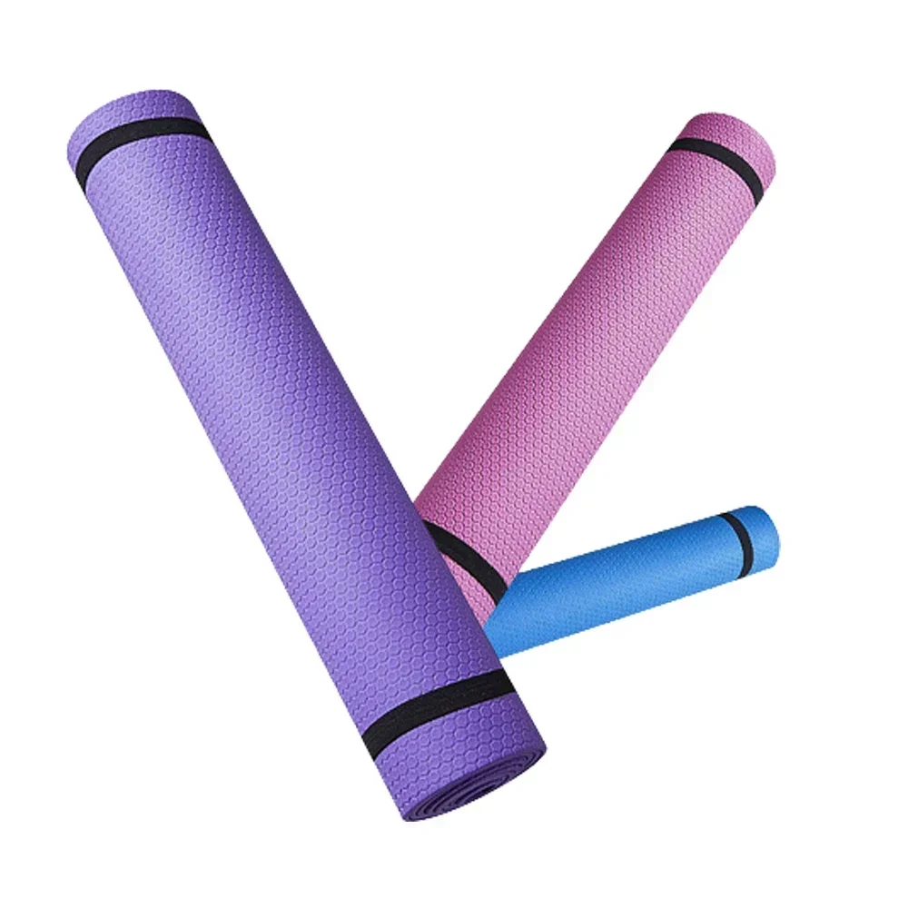 3MM Thick EVA Yoga Mats Anti-slip Sport Fitness Mat For Exercise Yoga Pilates Gymnastics Fitness Equipment