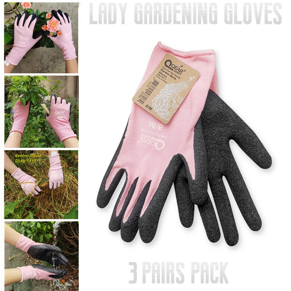 1 paio di guanti da giardinaggio lunghi a prova di spine