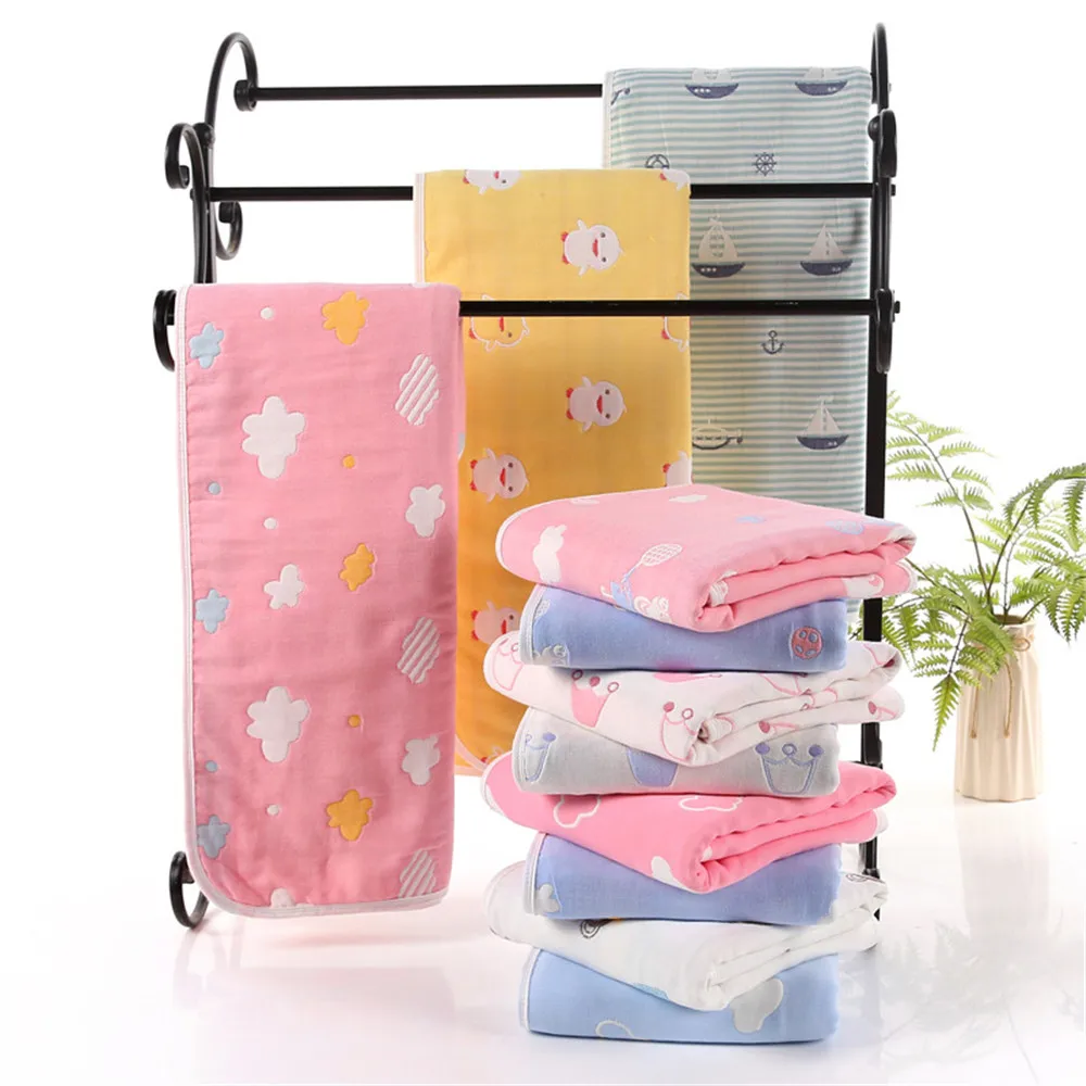 

Пеленка-одеяло из муслина и хлопка, 6 слоев