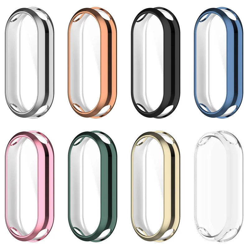 Schutzhülle für Xiaomi Mi Band 8 Displays chutz folie Soft TPU mit empfindlichem Touch Control Miband 8 Zubehör