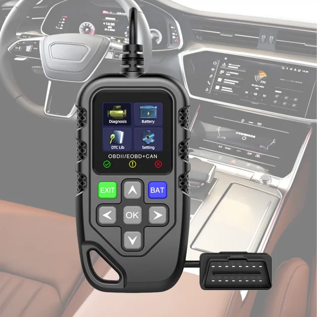 EOBD/OBDII OBD2 Scanner Escaner Automotriz Scanner Vehicle Diagnostic Scanner Code Reader Car Diagnostic Tool