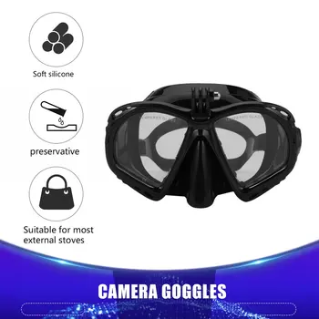 Professional Underwater Camera Diving Mask Scuba Snorkel Swimming Goggles High Performance Suitable For Most Sports Cameras 4