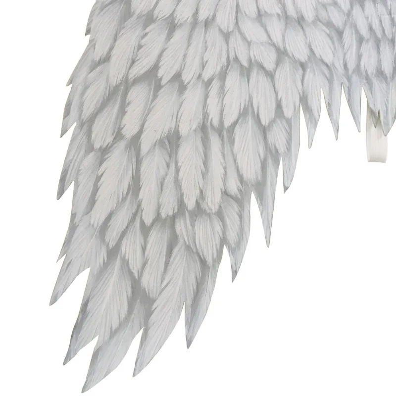 Halloween Karneval Atmosphäre Faltbare Flügel Kreative Vlies Gedruckt Schwarz und Weiß Teufel Erzengel Flügel Dekorative Prop – Detail 10