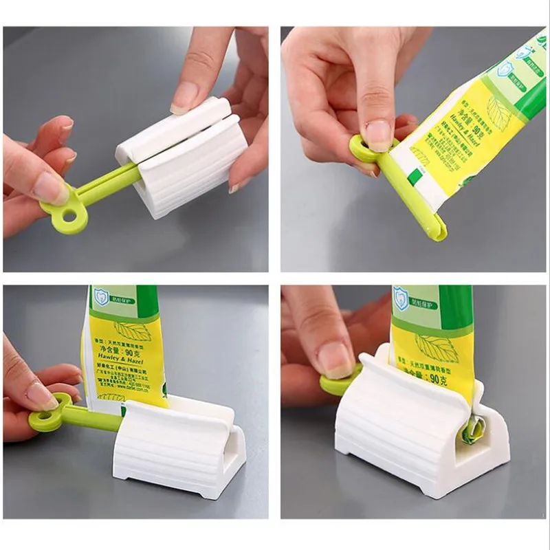 Toothpaste Squeezer Toothpaste Squeeze Artifact Squeezer Clip-on Household Toothpaste Device Lazy Tube Squeezer Press Bathroom Supplies toothpaste squeezer