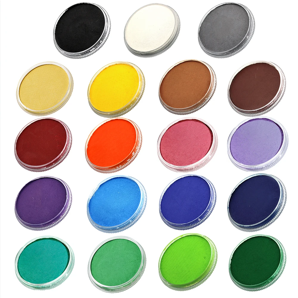 Description Picture 3 of itemOPHIR 30g  Body Paint Face Paint Pigment Drawing Makeup Kids Regular Color Painting for Halloween Holiday Christmas Party RT009