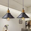 Vintage LED Iron Lampshade Retro Chandeliers Russia Pendant Lights for Loft Kitchen Dining Bedroom Home Lighting Hanging Lamp 3