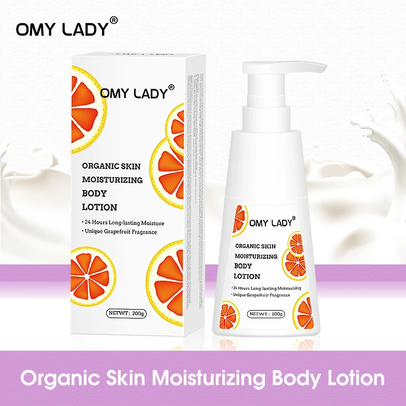 

OMY LADY Organic Skin Moisturizing Body Lotion Moisturizing Refreshing Smoothing Hydrating Skin Brightening Body Care Cosmetics