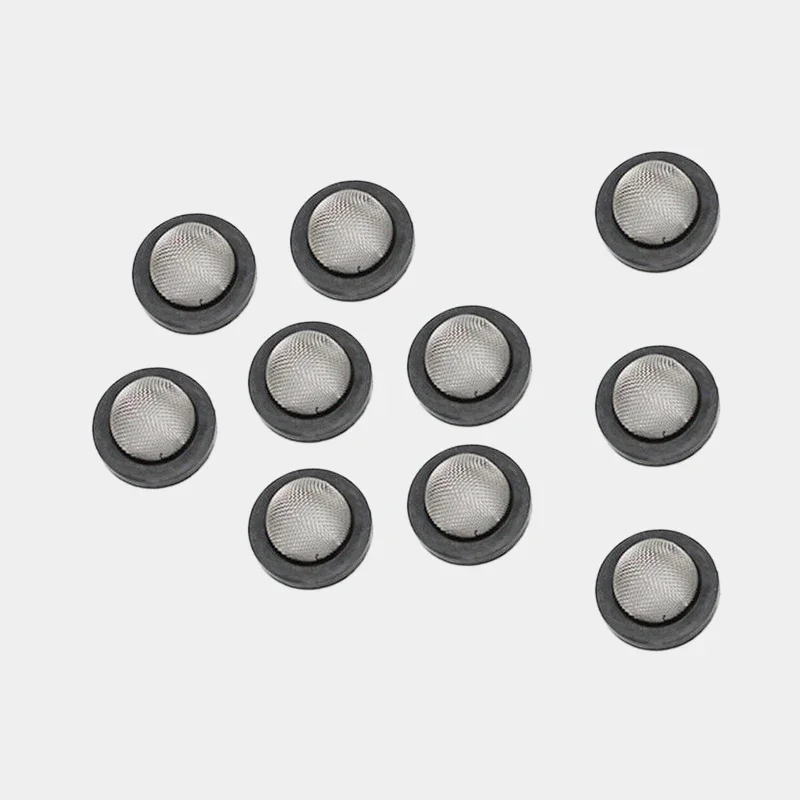 Pack of 10 Silicone Rubber Mesh Filter Screen Washers
