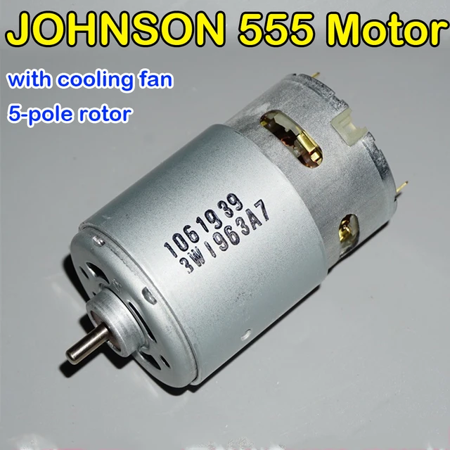 Johnson RS-555 elektrischer Gleichstrom motor DC12V-18V 17500 U
