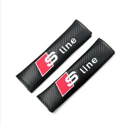Premium Seat Belt Covers - Set of 2 Luxury Car Accessories (S Line 2pcs)