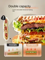 ZC Sandwich Machine Breakfast Machine Thickened Toasted Bread Toast Waffle Light Food Machine 2