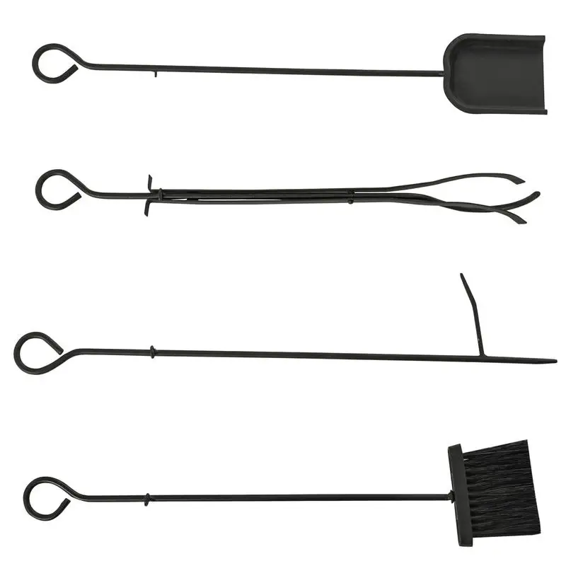 2-Tier Firewood Rack with Tools 6