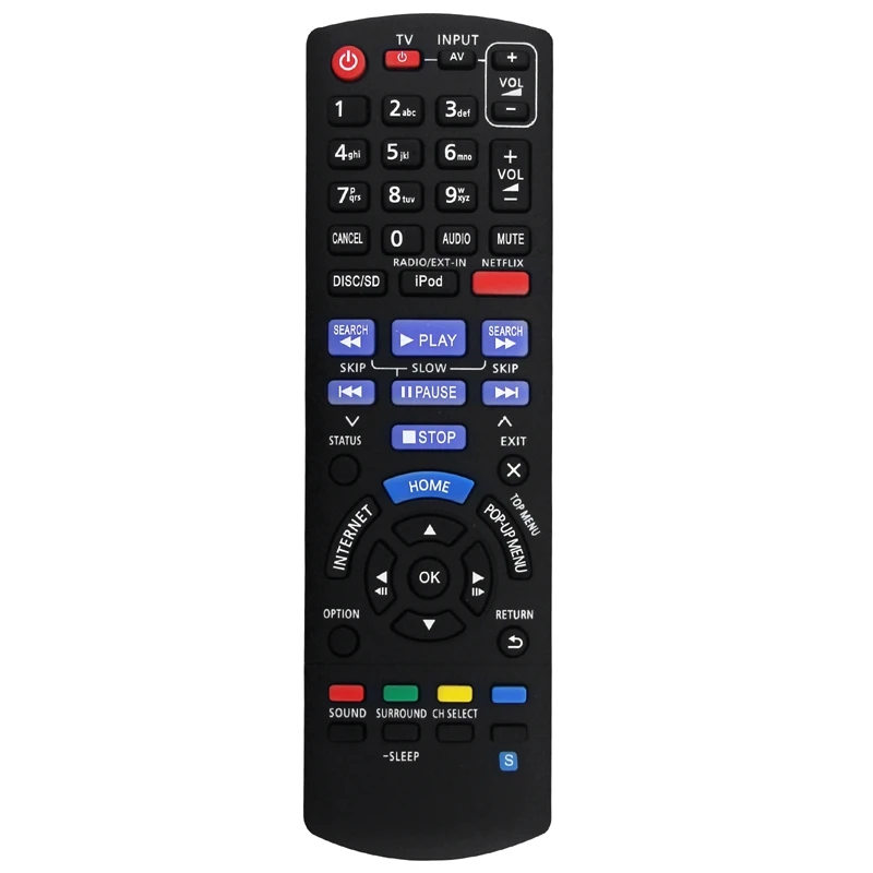 Sostituire Muslimremote Per Disco Blu-Ray Panasonic Sc-Btt195 Sc-Btt190 Sc-Btt775 Sc-Btt770 Sc-Btt370 Sc-Btt270