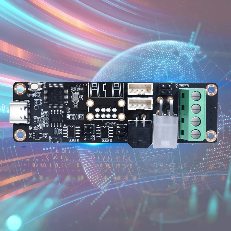 

BIGTREETECH U2C модуль имеет интерфейс CAN, подключаемый к принтеру Raspberry Pi