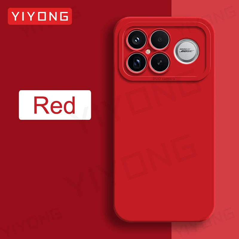 Silky Feel Liquid Silicone Soft Phone Case by YIYONG