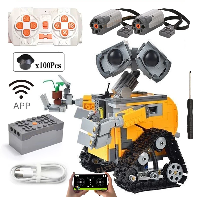 Robot Building Blocks Toy For Kids Technical Construction Set_voghion.com