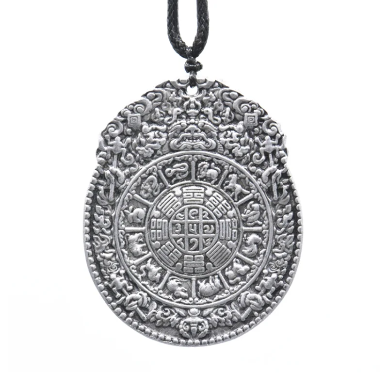 

Altay iron meteorite Jiugong gossip brand Manjusri Padmasambhava necklace brand men and women pendant couple pendant