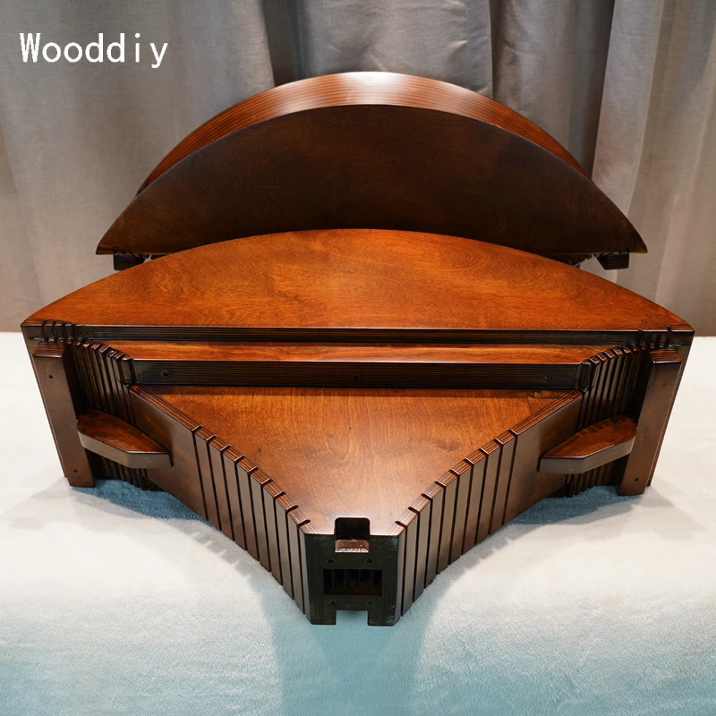 Wooddiy 2 inch One Pair Wooden Horn Hifi Exponential Horn RH03