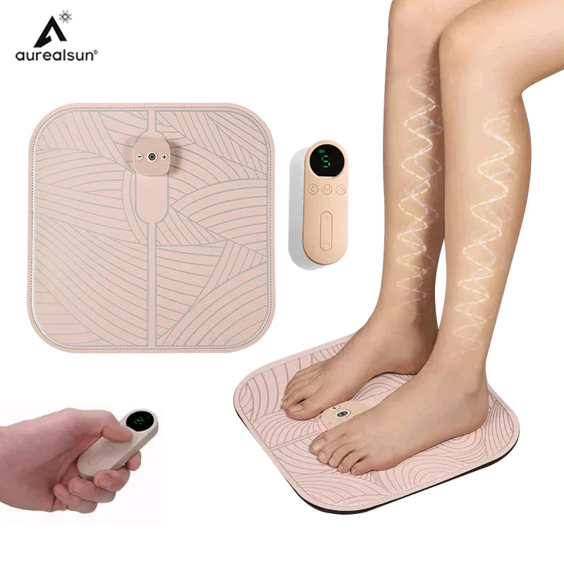 Foot Nerve Muscle Massager with EMS & TENS, Electric Foot