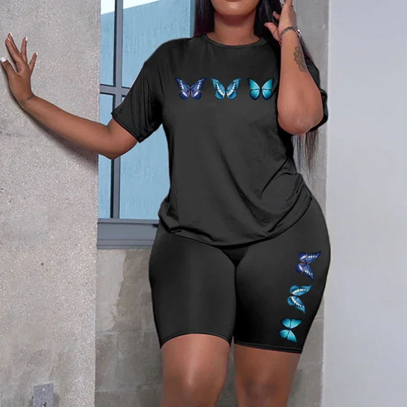 2026 Fashion Tracksuit for Women Summer Daily Casual Sporty Shorts Set Ladies Home Outdoor Comfortable Cool Soft Outfits