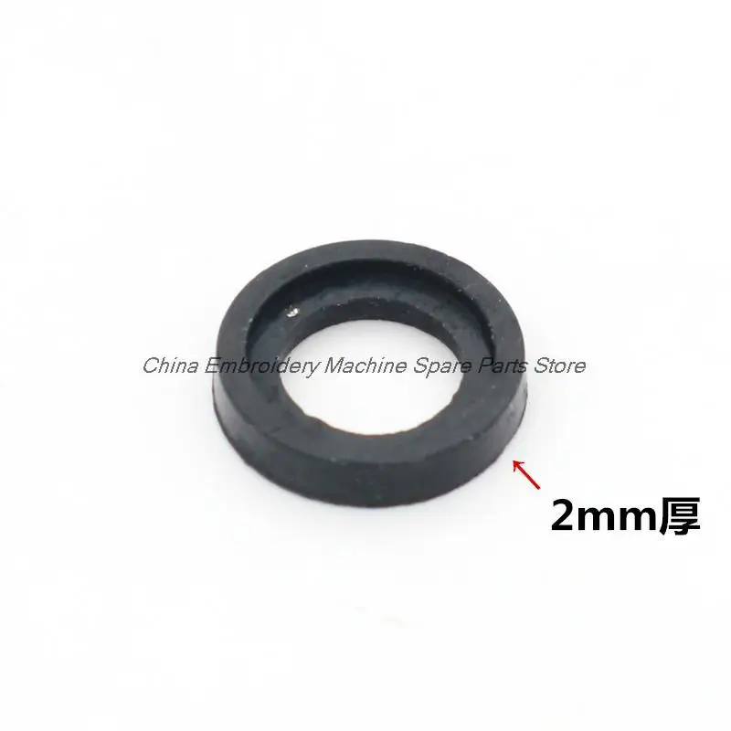 Description Picture 5 of item100PCS Anti-Vibration Pad Groove O-Ring 1.3cm 1.1cm 1.15cm Rubber Cushion Needle Rod Spring Mat Computer Embroidery Machine