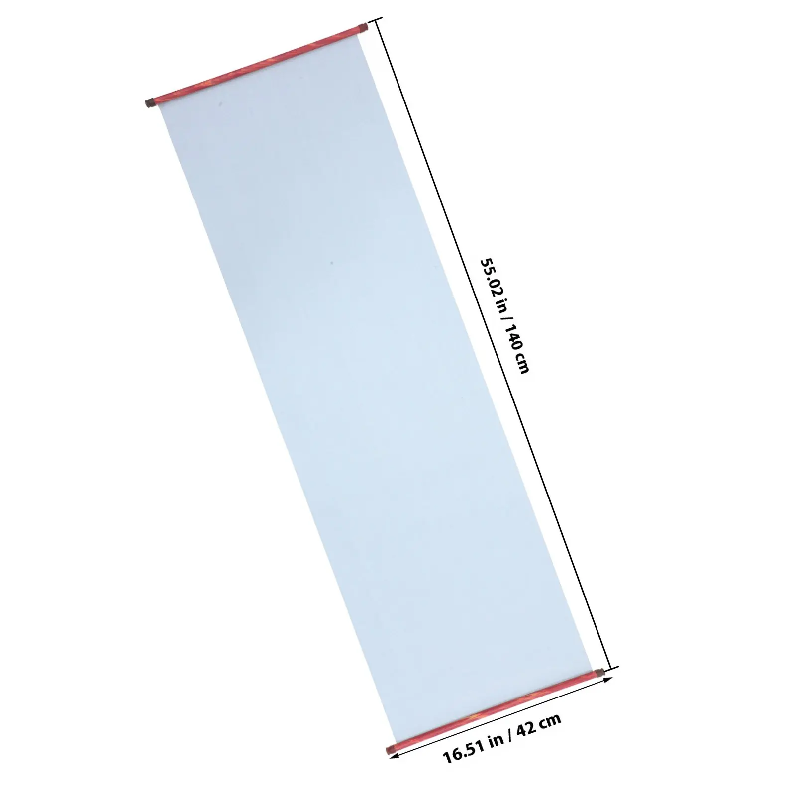 물 쓰기 천 스크롤 중국 서예 매트 재사용 가능 1.4mx46cm 학생 문구 물화지 연습 도구