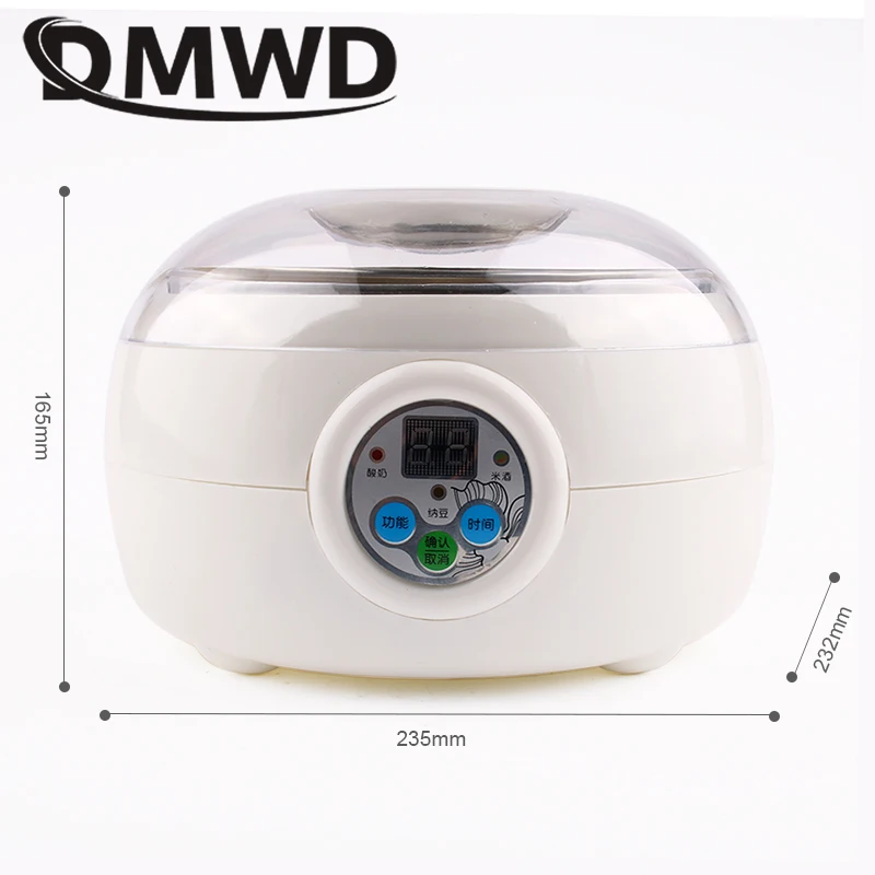 Automatic Electric Natto Maker Rice Wine Fermenting Machine Yogurt Leben Sour Cream Fermenter Yoghurt Stainless Steel Liner Cup 5