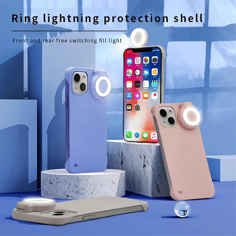 Flashlight Casing Led Selfie Ring Light LED Ring Light Selfie Case