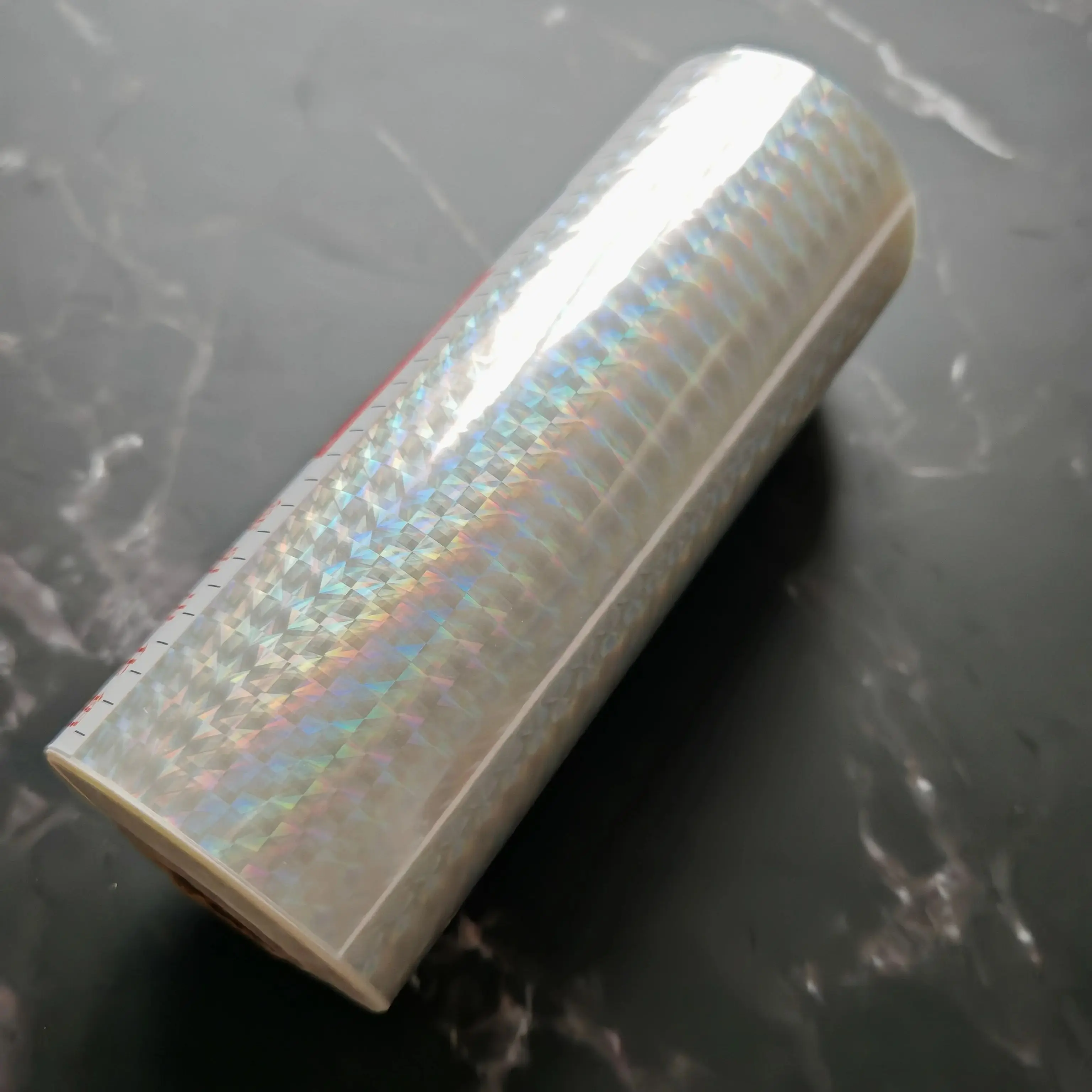 ? ? 핫 투명 소형 사각형 포일 종이 스탬핑 필름 16cm 폭 120M 길이 DIY 미니 라미네이터로 만드는 아름다운 컬러 카드