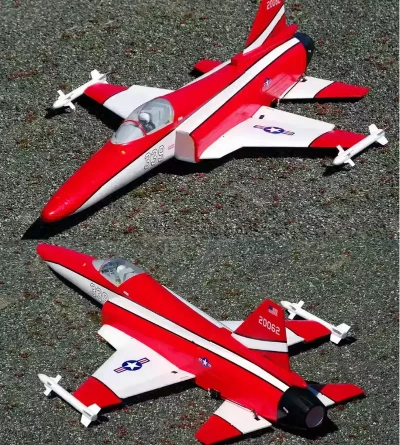 전자 제품 미포함 항공기 키트, Qtmodel F20 타이거 샤크 50 채널 카메라