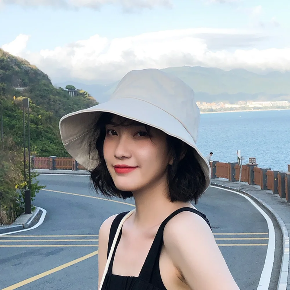 자외선 차단 어부 모자, 넓은 챙, 조절 가능한 통기성 야구 모자, 야외 활동 모자, 핫 세일