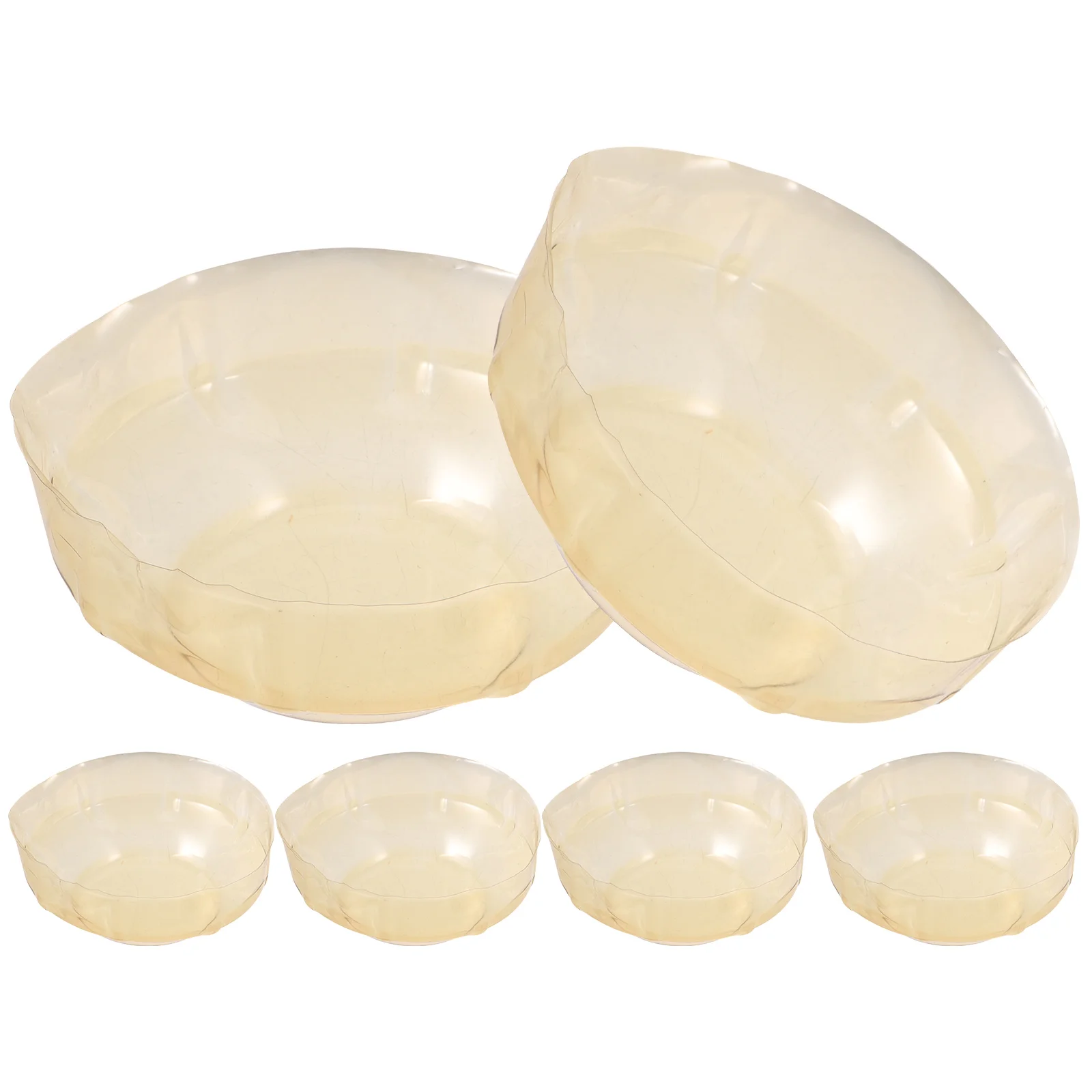 6 Pcs Smoke Dust Cover Decorative Alarm for Smoking Shell Covers Plastic Hole Plate Cooking