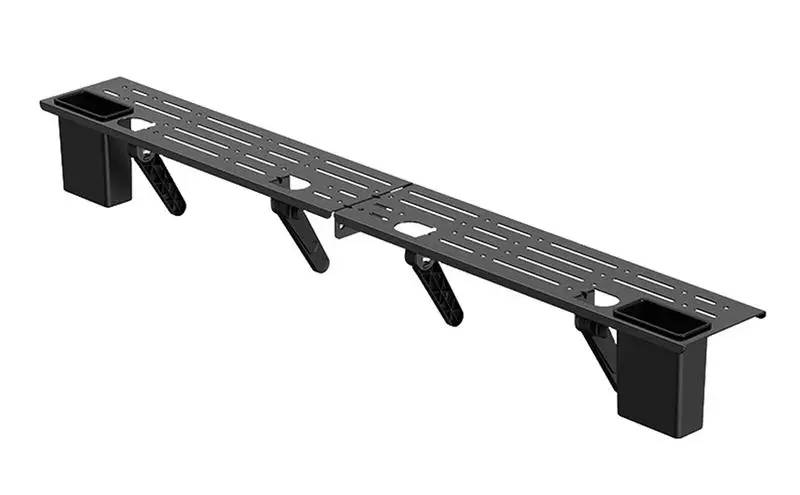 

TV Screen Top Storage Shelf Rack Holder Adjustable Computer Monitor Desktop Stand TV Rack Display Shelf Organizer Bracket