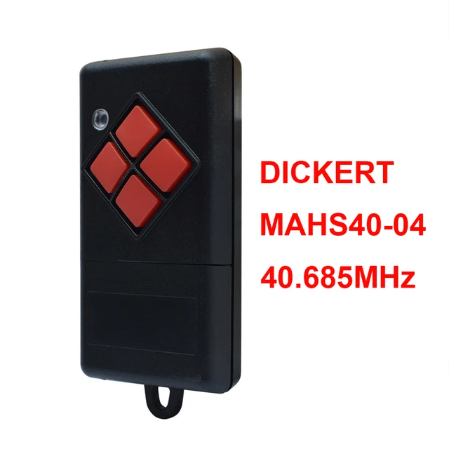 Dickert MAHS40-04 40.685MHz MAHS40-01 Garage Door Remote Control 40,685 Gate Keyfob Transmitter 1