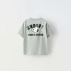 Fashion Brand Design Children T-shirt Summer Clothing Cartoon Short-sleeved Top Kids Boys Clothes Crewneck Pullover T Shirts 6