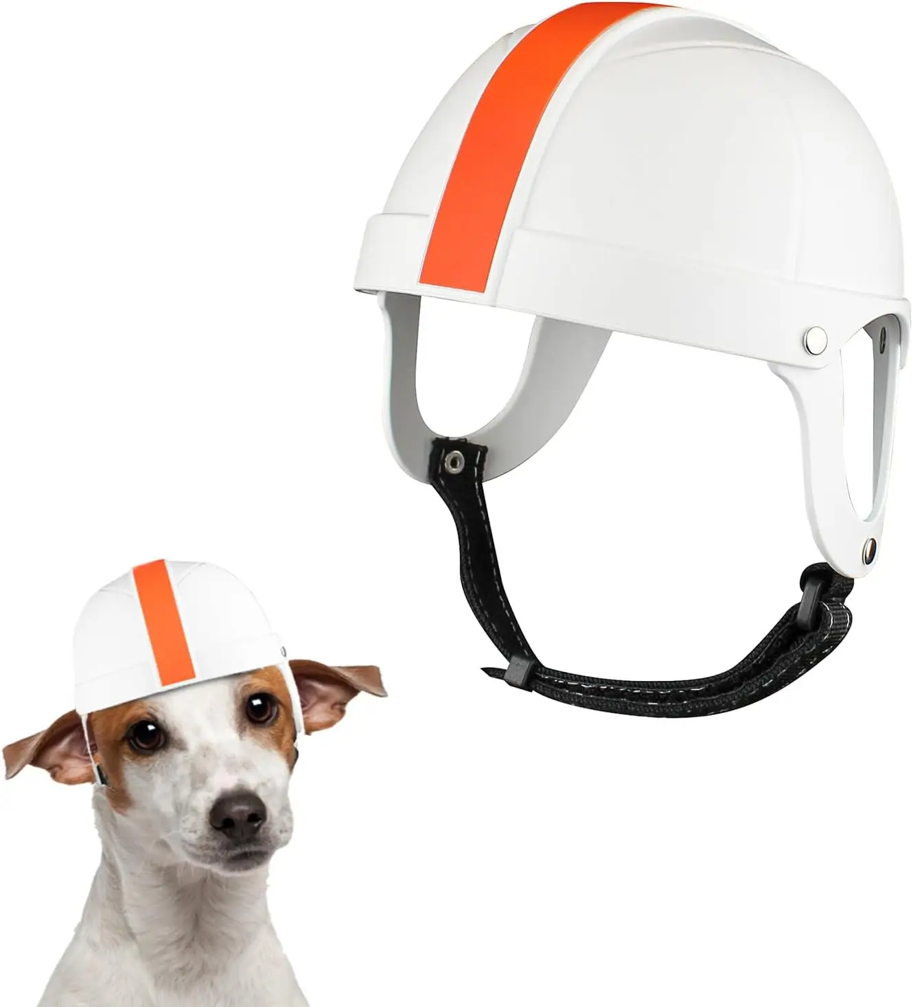 Casco Protettivo Per Cani Piccoli - Per Moto, Bici O Equitazione, Taglia Piccola, Design Sicuro