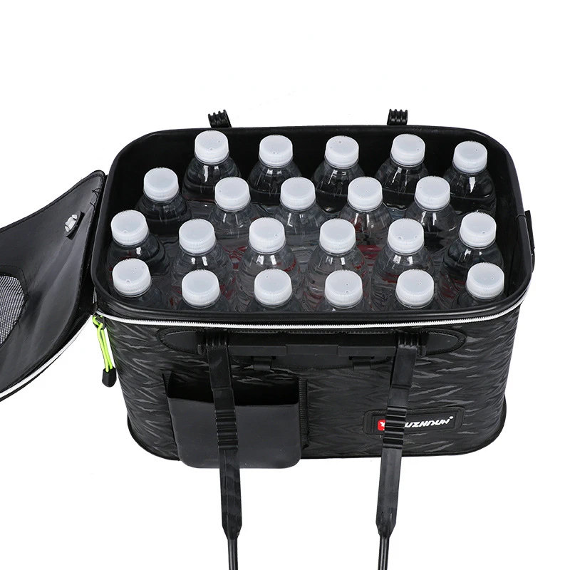 Foldable Fishing Bucket Thicker EVA Fish Tank Multi-Functional Fishes Storage Box Equipamentos Para Pesca E Camping