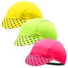 3 Colors Hot Pink Yellow Green Dots New CLassical Cycling Cap Breathable Unisex Gorra Ciclismo JIASHUO 2