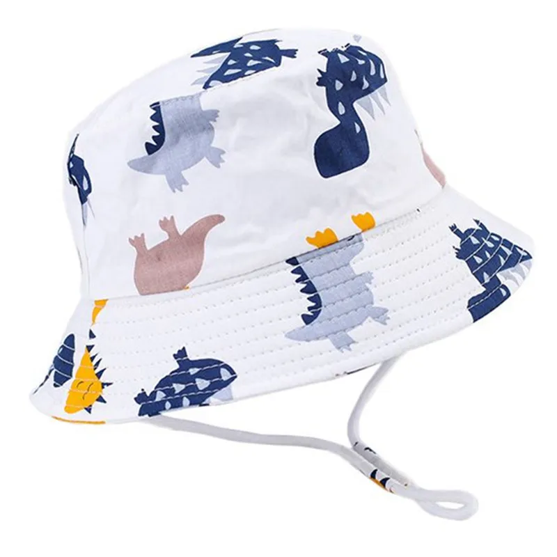 Baby Sun Hats For Boys Girls Cartoon Bucket Hat UV Cotton Summer Panama Girls Hat Bonnet Kids Toddler Children Fisherman sun hat,sun protection hat,fisherman hat