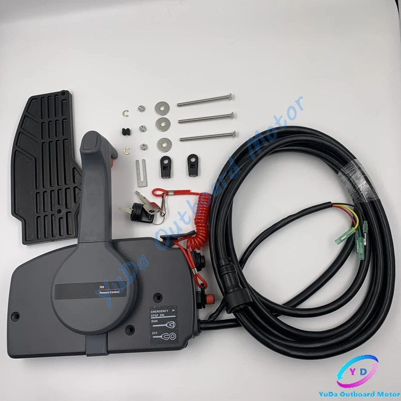Side Mount Remote Control Box for Yamaha Outboard Engine 703-48203-15 7P;703-48230-14 7P;703-48207-22 10P;703-48272-12 10P