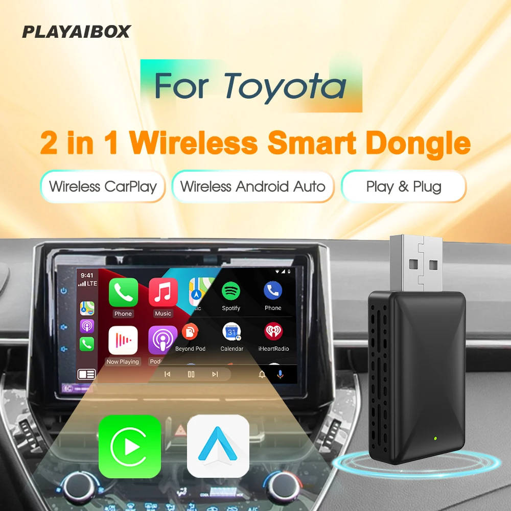 Android-Auto-Wireless-Carplay-Adapter-2in1-Smart-Dongle-Play-Plug-For ...