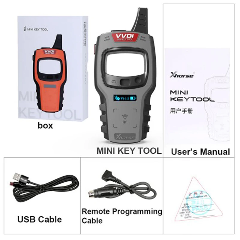 Xhorse Car Remote Key Programmer Free 96bit 48-Clone Function With Super Chip 4D 4C/ID48 Chip VVDI Mini Key Tool Programming KD images - 6