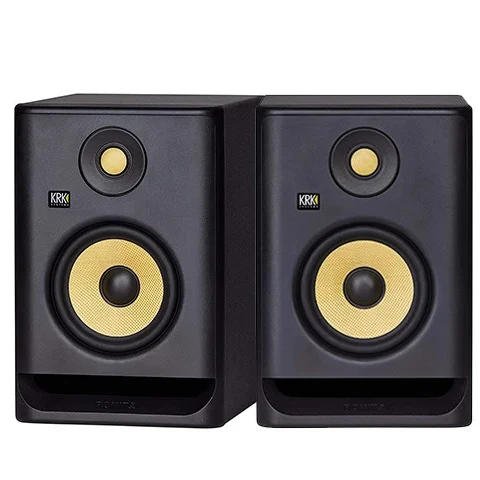 뜨거운 KRK ROKIT 8 G4 8 &&2 웨이 액티브 스튜디오 모니터 키트 (쌍, 블랙) 스피커