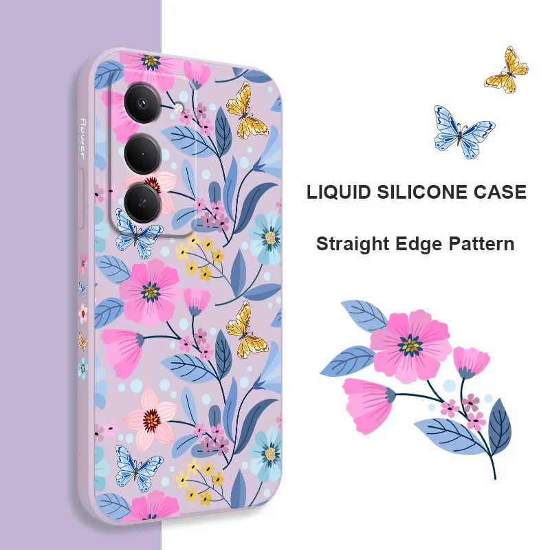 Elegant Miss Pattern Silicone Soft Phone Case