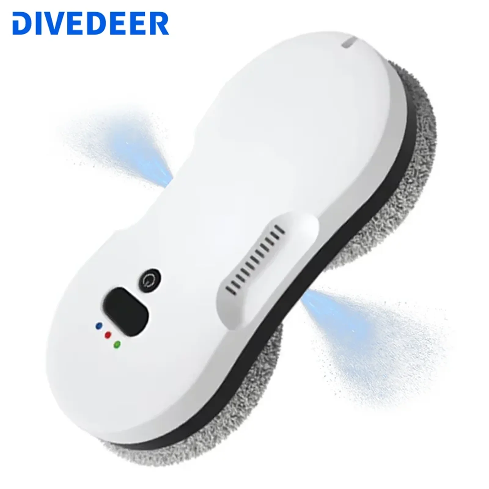DIVEDEER 12-teilige runde Reinigungstücher für Fensterreiniger für elektrische Fensterreiniger – Detail 9