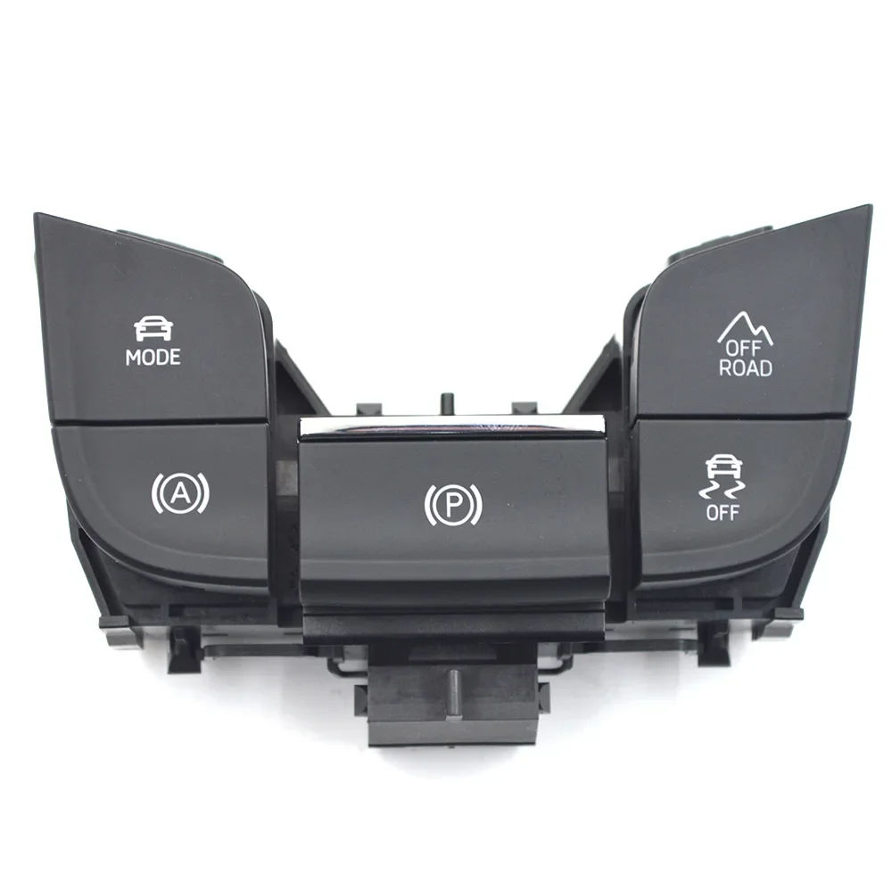 

For Skoda Karoq Kodiaq LHD Handbrake Hand brake Switch MODE ESP OFFROAD Parking Assist Switch Button 566927225B 56G 927 225 B