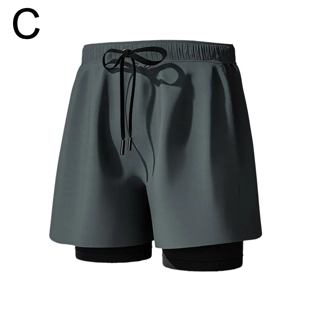 Herren Badehose Mit Kompressionsfutter & Reißverschlusstasche – Schnelltrocknend, 4 Taschen | Für Schwimmen & Sport